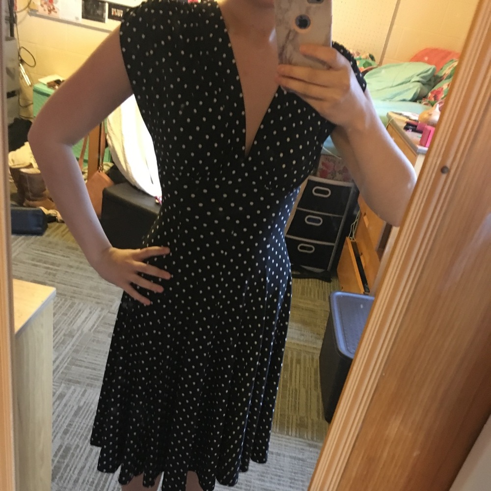 Vintage style swing dress